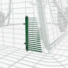 Gap blocker for Eglu Cube large chicken coop run