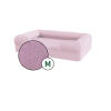 Bolster cat bed cover only - medium - lavender lilac