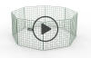 Omlet Zippi rabbit playpen