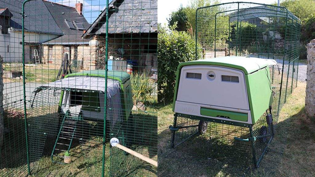 Connection Kit for Outdoor Pet Run Eglu Cube MK2 with Run Chicken