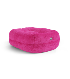 Maya Donut Cat Bed - Hot Pink