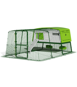 Eglu Pro with 3m Run Package - with Free Autodoor + Coop Light - Green