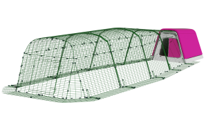 Eglu Go Guinea Pig Hutch with 4m Run Package - Purple
