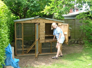 Our new hen house