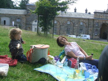 Picnic, Claret and Snowy Howell's little boy