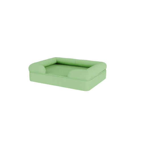 Bolster bed matcha green