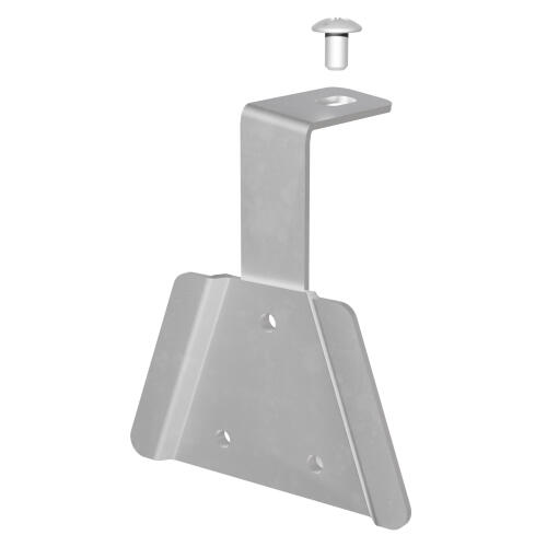 Automatic chicken door control panel bracket for Eglu Cube mk1 house