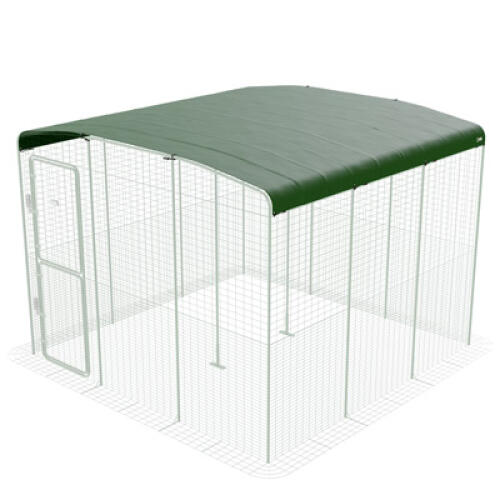 Heavy duty chicken run cover for walk in run 3x3