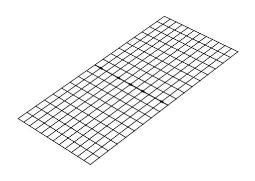 A diagram of underfloor mesh