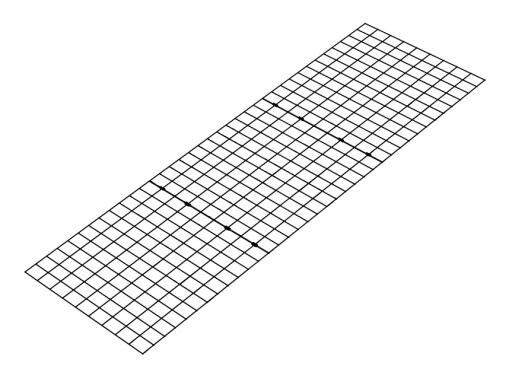 A diagram of underfloor mesh