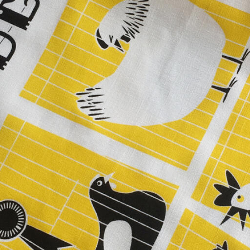 Best in show yellow tea towel