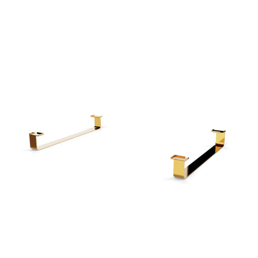 Omlet Gold metal hairpin feet