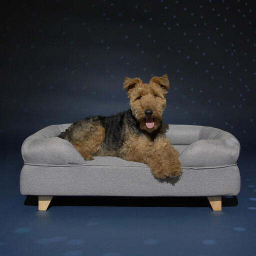 Base with Square Wood Feet for Omlet Dog Beds Small Pack of 4