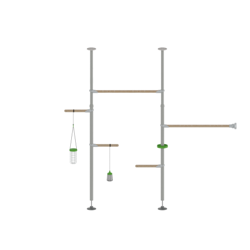 Poletree chicken tree perch system hensemble setup