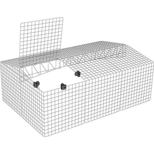 Zippi locks attached to Zippi playpen