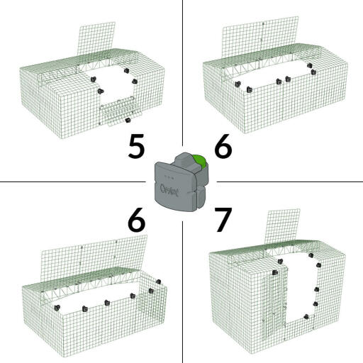 Zippi locks allow lots of different access options