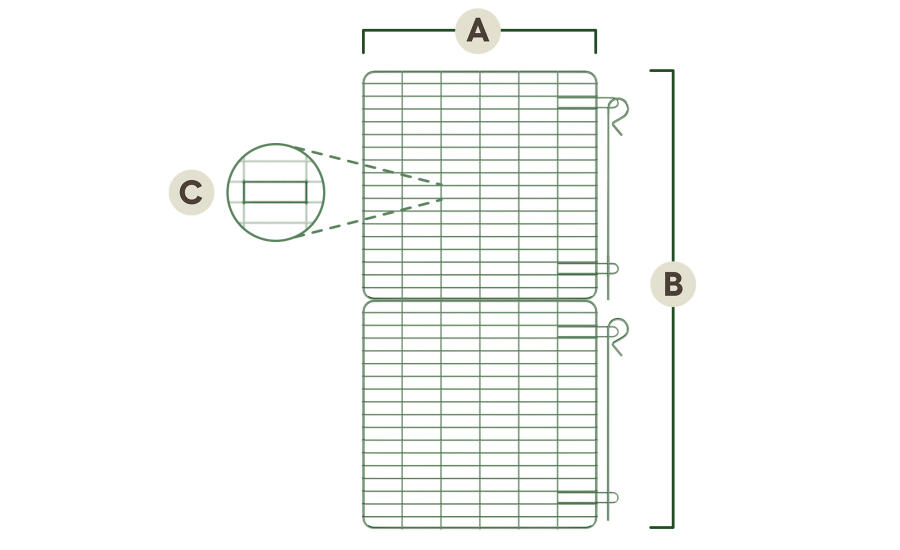 Eglu Cube run door dimensions