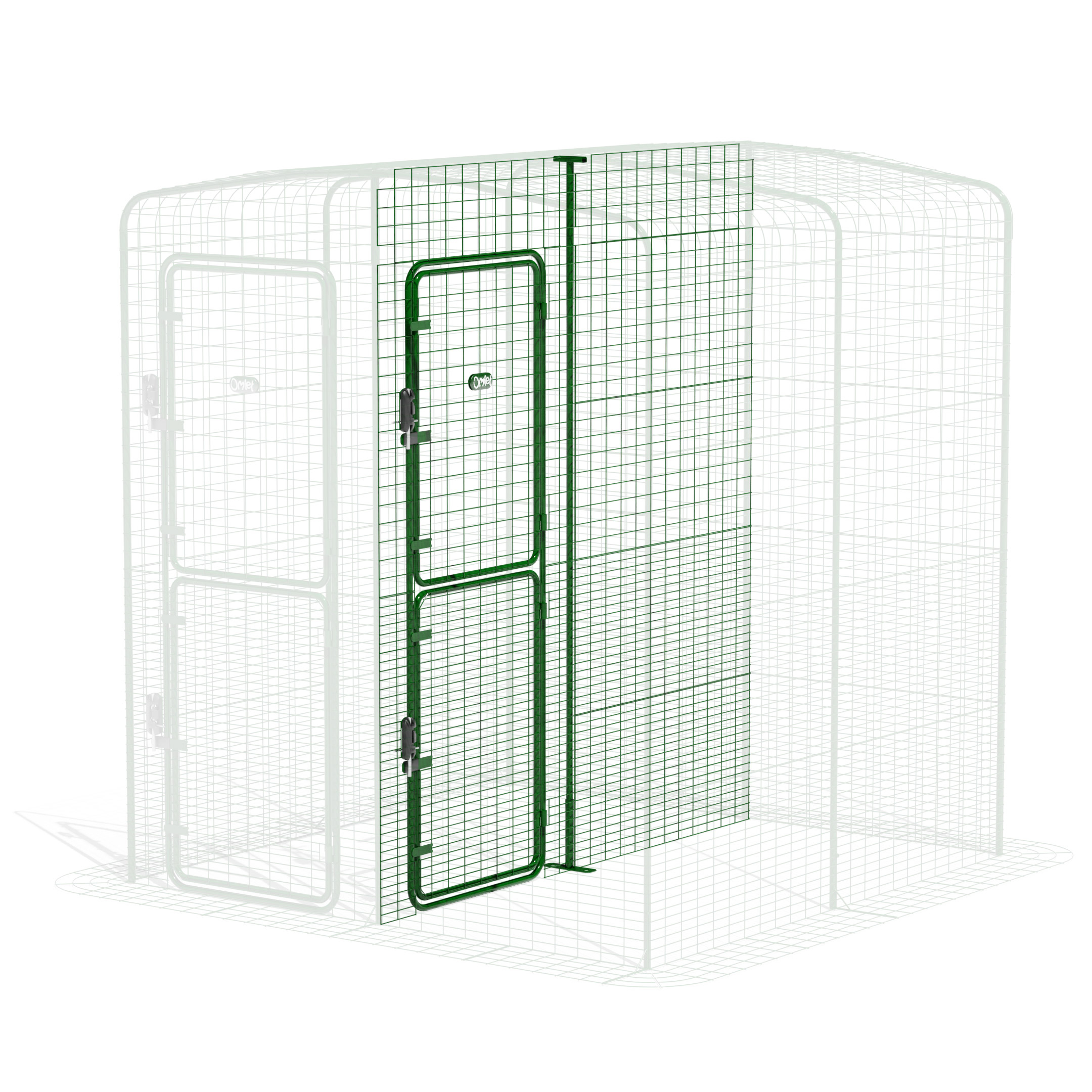 Outdoor Rabbit Run Partition High - 2 Panels | Omlet