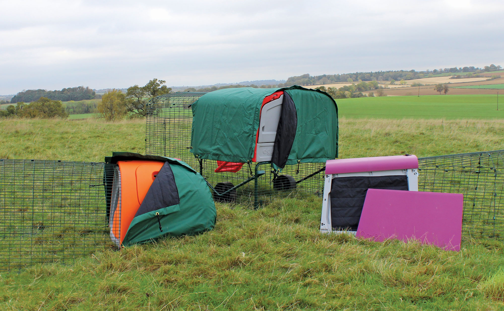 Extreme Temperature Jacket for Eglu Cube Mk1 Omlet