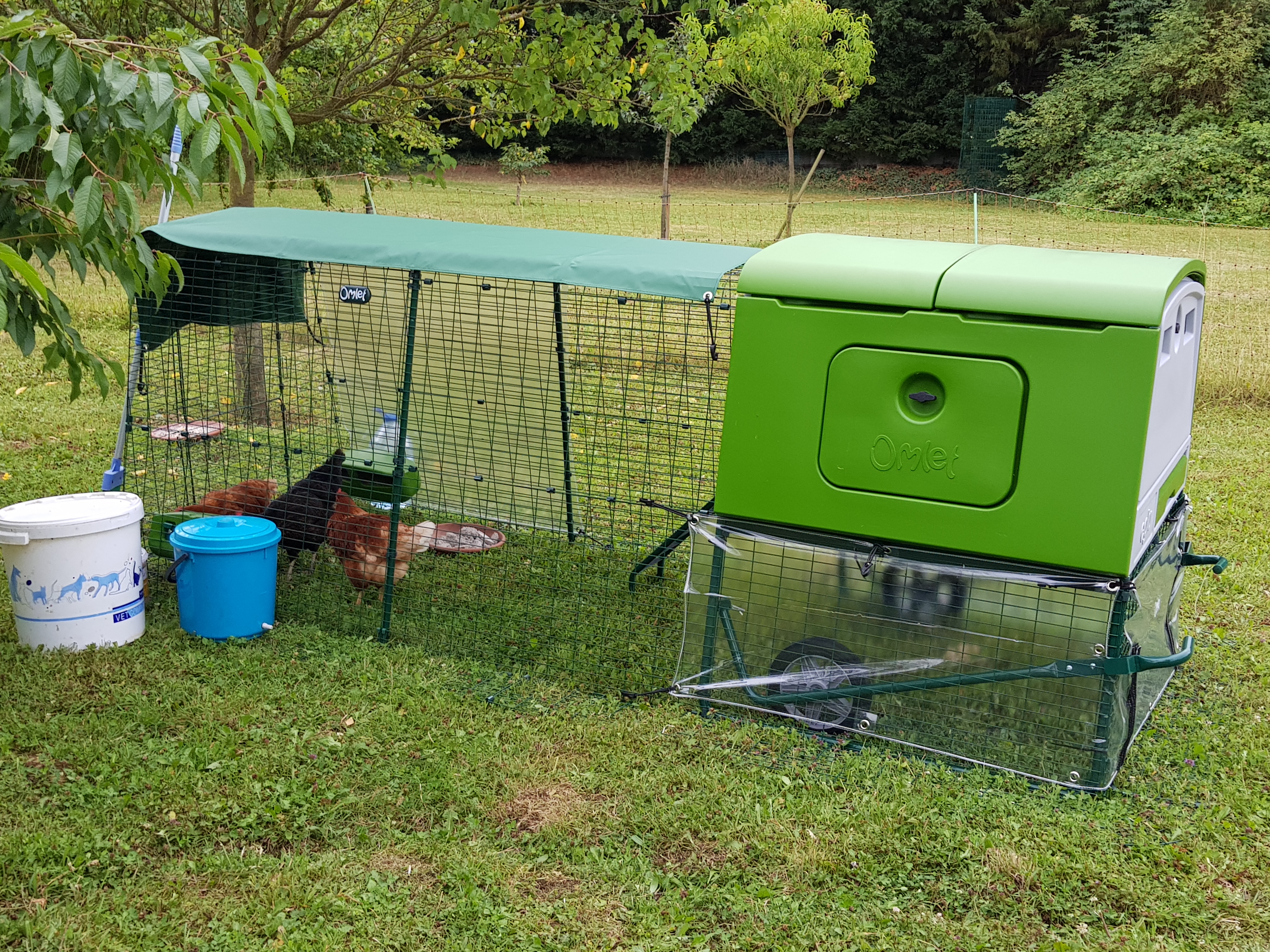 New Eglu Cube Chicken Coop Chicken Keeping Equipment Omlet